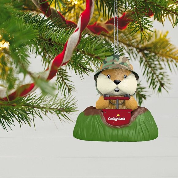 New! Caddyshack Dynamite Gopher Hallmark Keepsake Christmas Ornament 2017 - Picture 4 of 4